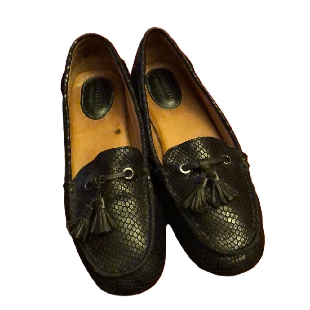 MONTANA moccasin black snake GUC size 11M